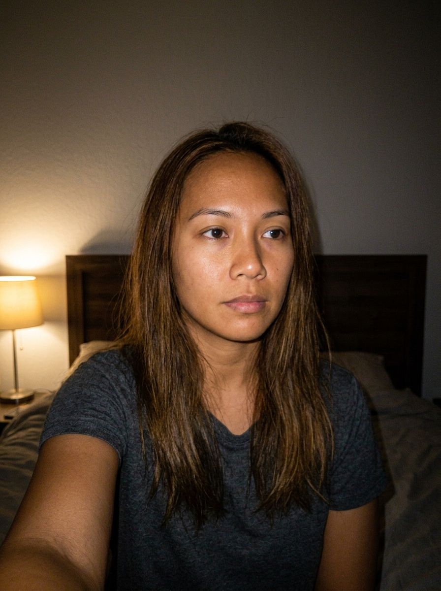 An ordinary everyday phone selfie