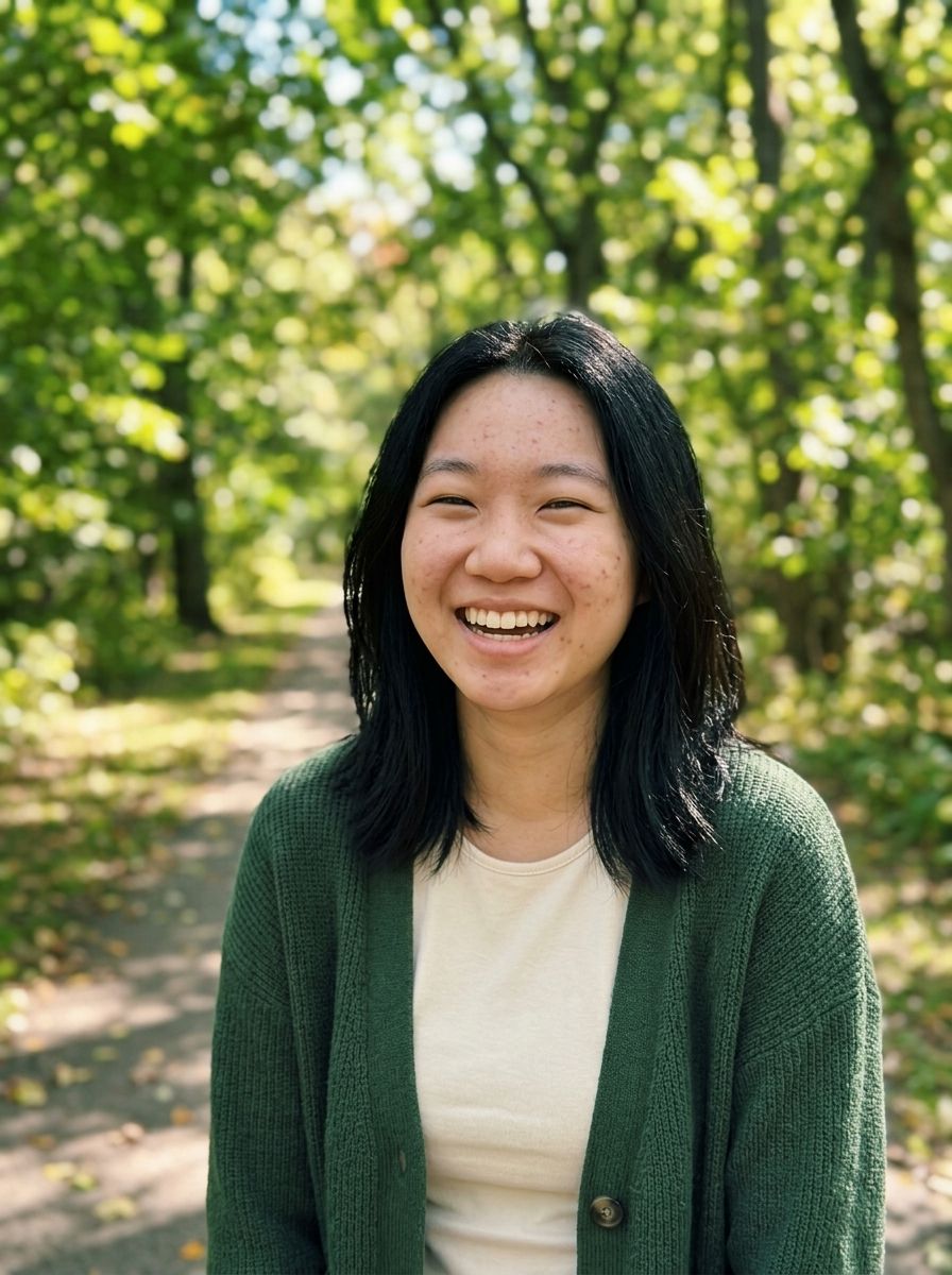 A natural dating-profile photo Fottory made from that selfie