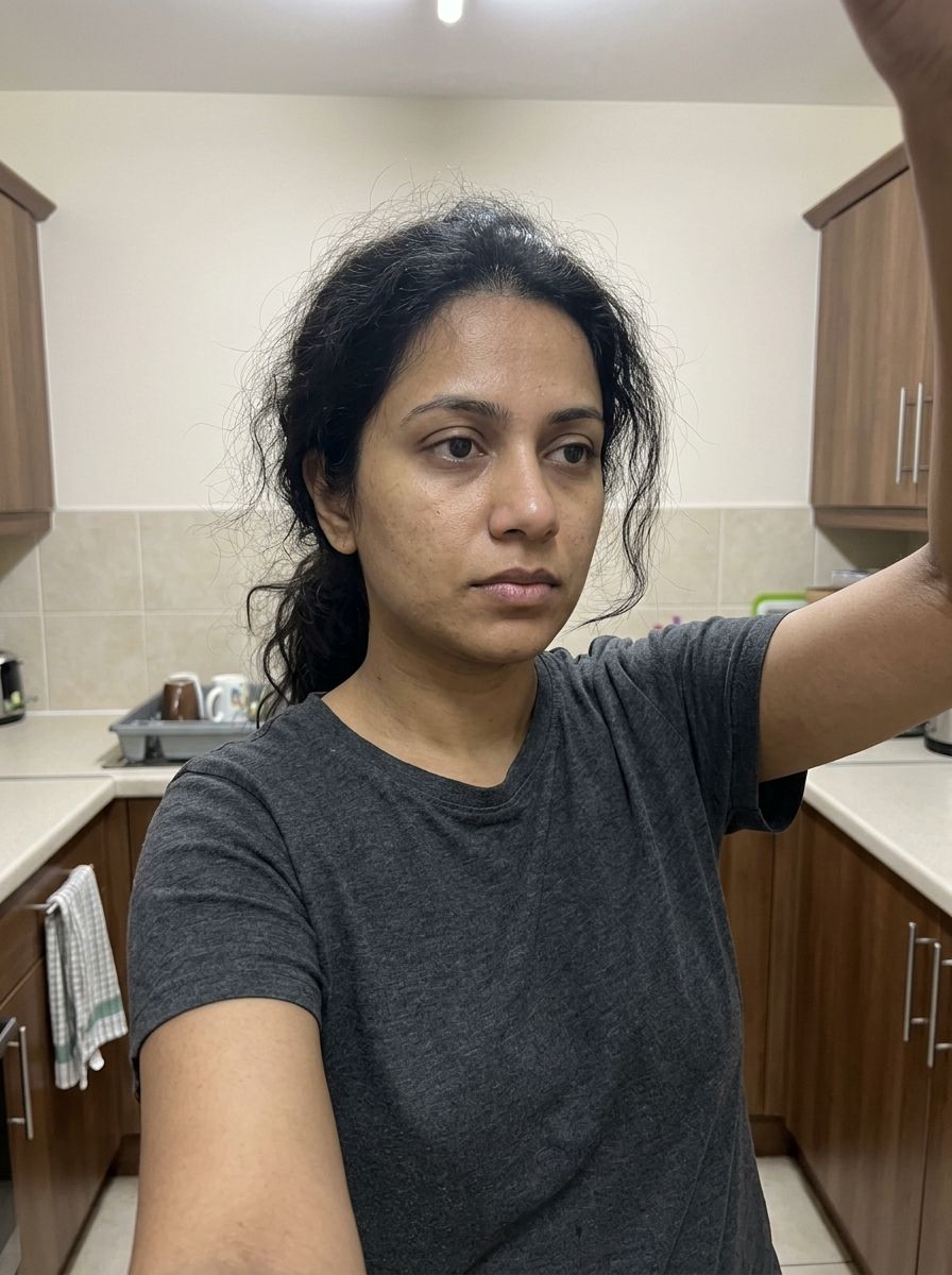 An ordinary everyday phone selfie