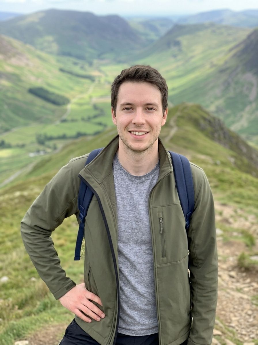 A natural dating-profile photo Fottory made from that selfie
